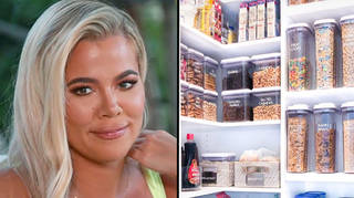 Khloe Kardashian shared photos of her pantry and the internet is losing it