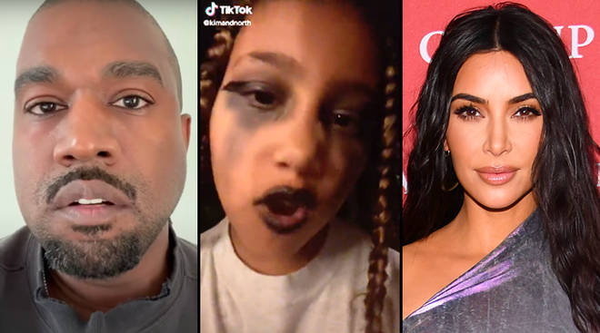 Kanye West slams Kim over North's latest TikTok video