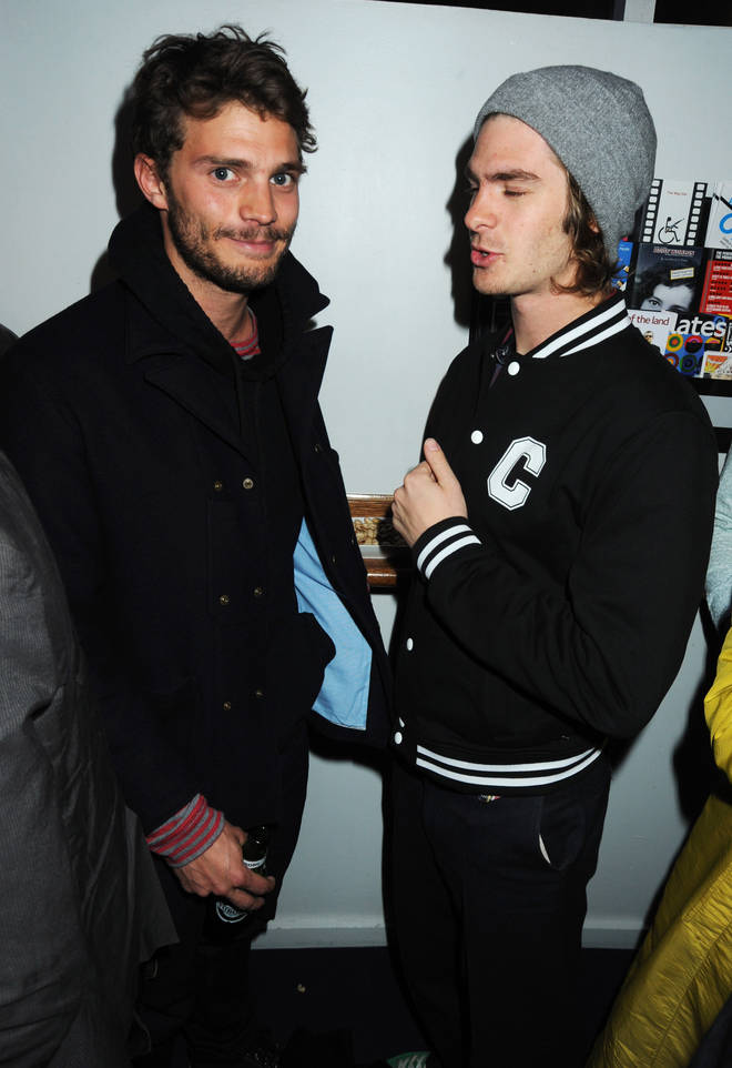Jamie Dornan and Andrew Garfield have been friends for years.