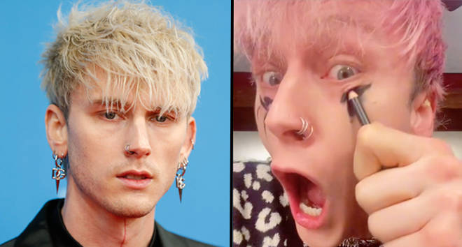 Machine Gun Kelly claps back at people who say he's not emo