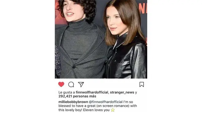 Millie Bobby Brown Deleted Instagram Picture
