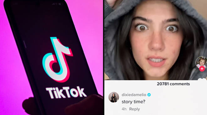 Why are people commenting 'crop' and 'story time' on TikTok?