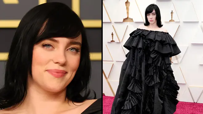 Billie Eilish claps back at TikToker calling her "worst dressed" at the Oscars