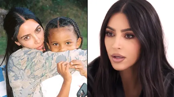 Kim Kardashian reacts to Saint West finding an ad about her sex tape