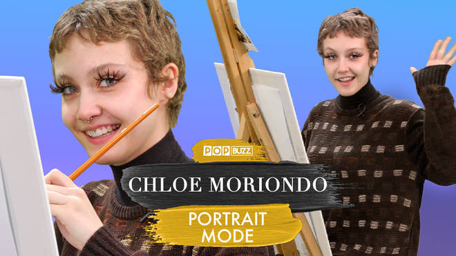 Chloe Moriondo reflects on her coming out journey and paints a  self-portrait |... - PopBuzz