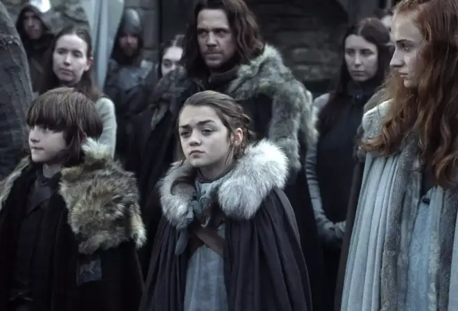 Maisie Williams was 12 years old when she cast as Arya Stark