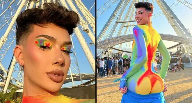 People think James Charles' Coachella 2022 outfit proves he's had a BBL
