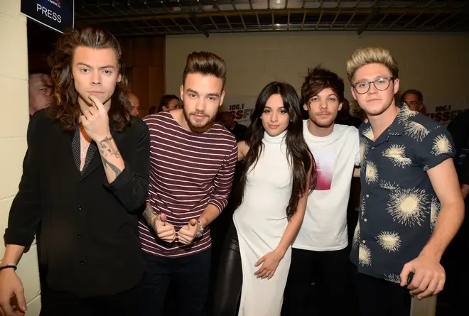 Camila Cabello and One Direction