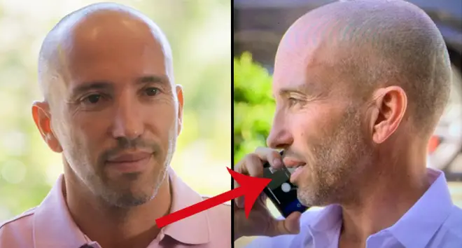 Selling Sunset fans spot Jason Oppenheim making a fake phone call.