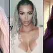 Khloe Kardashian/Kim Kardashian with braids/Kylie Jenner pregnancy