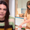 Kendall Jenner doesn't know how to cut a cucumber