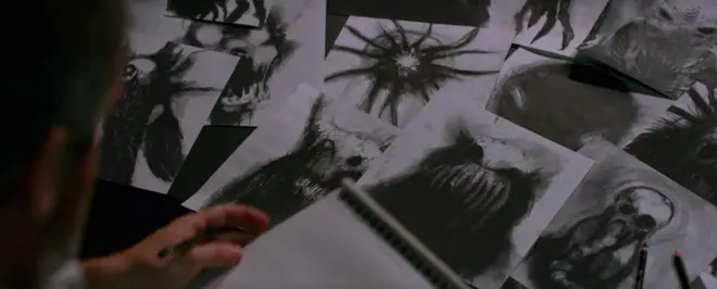 Gary's drawings of the monsters in Bird Box were nothing like the actual creature