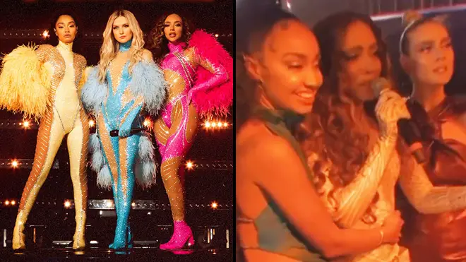 Little Mix say they&squot;re "stronger than ever" during emotional hiatus party speech