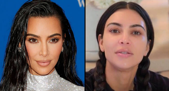 Kim Kardashian is being praised for going makeup free on The Kardashians