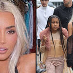 Kim Kardashian criticised for allowing her 8-year-old daughter North to wear a corset.