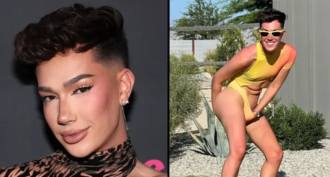 James Charles lost 80,000 followers after posting a photo of himself tucking