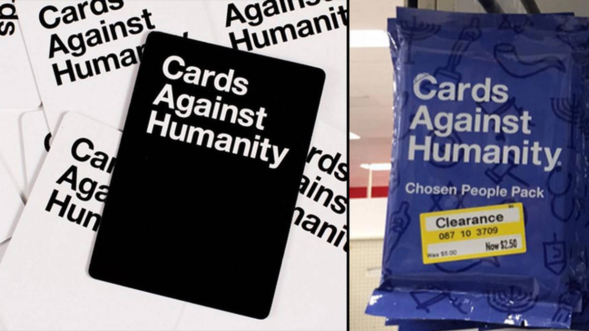 Cards Against Humanity' Removed From Stores Over Anti-Jewish Jokes 