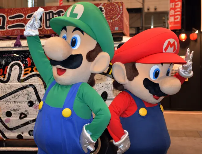 Nintendo's characters Super Mario and Luigi