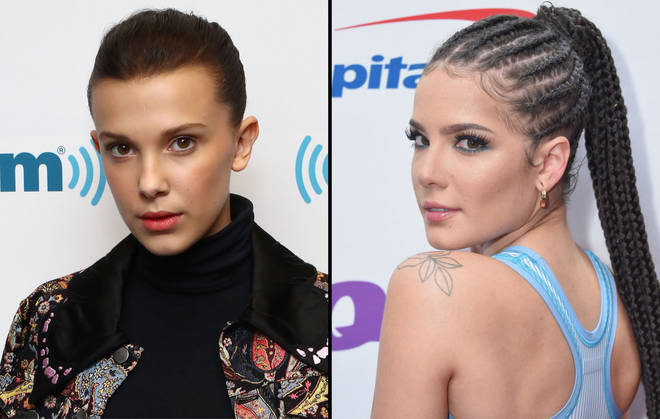 Millie Bobby Brown and Halsey