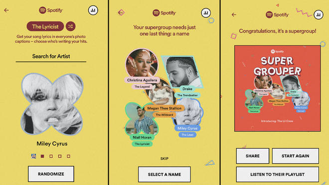 Spotify Supergrouper: How to find your dream band based on your Top Artists