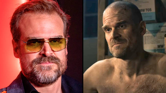 Stranger Things 4: David Harbour lost 80 pounds to play Hopper - PopBuzz