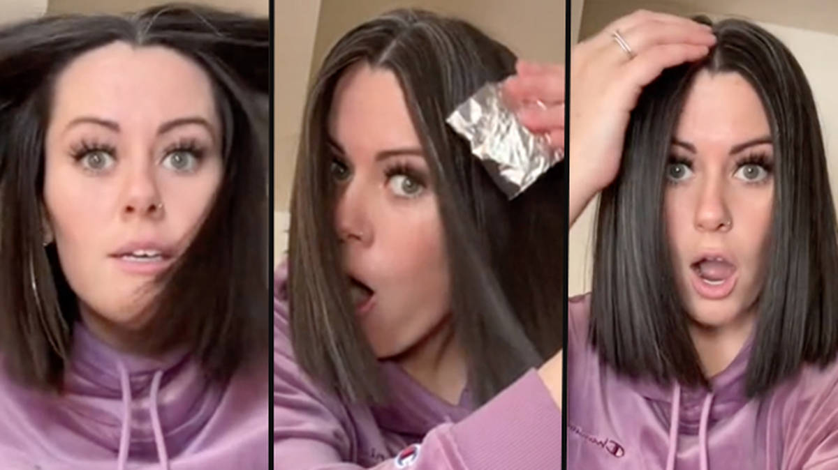 This viral TikTok beauty hack tames fluffy hair in seconds using tin foil -  PopBuzz