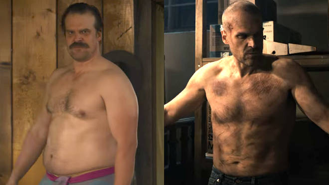 David Harbour lost over 5 stone to play Hopper in Stranger Things 4