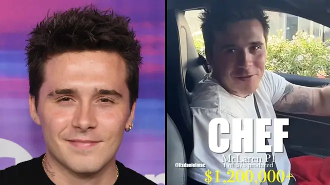 Brooklyn Beckham is being roasted for implying he's rich from being a chef