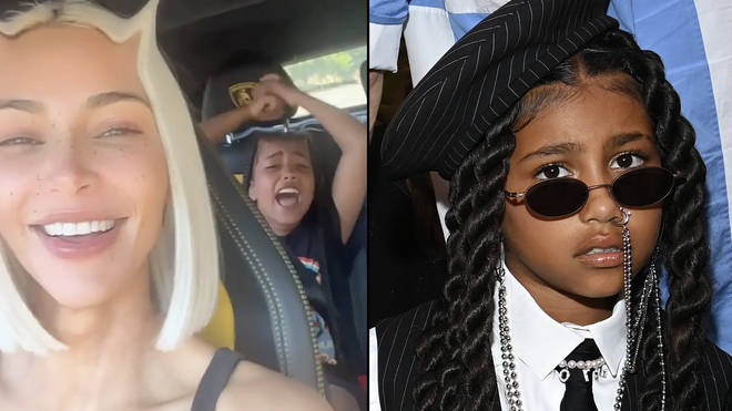 North West asks Kim to delete video of her singing in the car