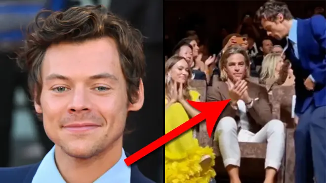 Did Harry Styles spit on Chris Pine? An investigation into the Don't Worry Darling premiere video
