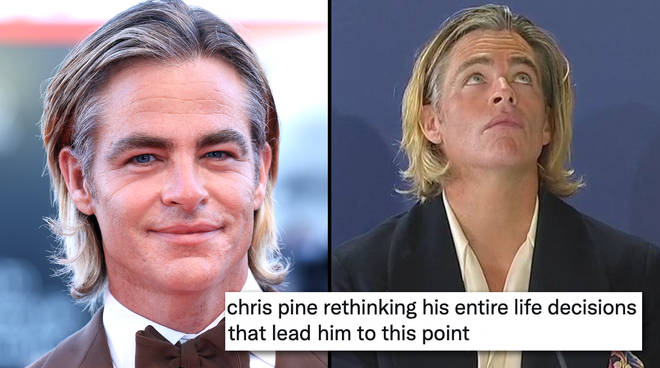 Chris Pine memes go viral thanks to his reactions at the Don't Worry Darling premiere