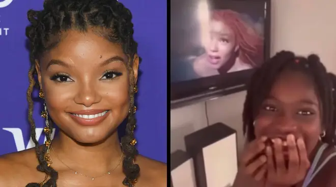 The Little Mermaid's Halle Bailey shares emotional response to young Black girls watching the trailer