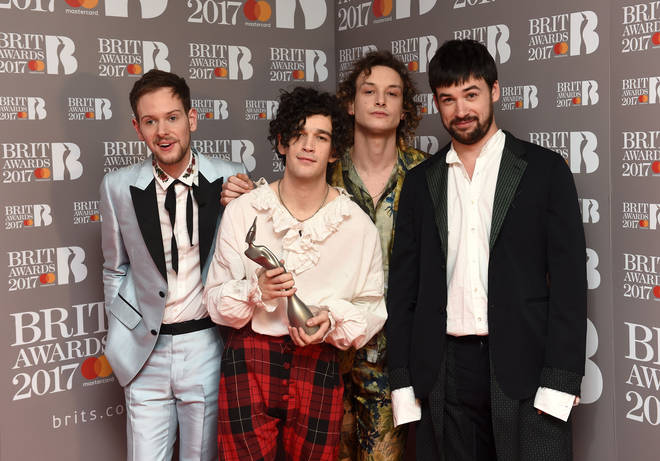 The BRIT Awards 2017 - Winners Room