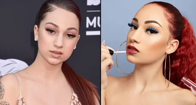 Bhad Bhabie attends the 2018 Billboard Music Awards/Bhad Bhabie CopyCat Beauty