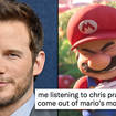 Chris Pratt's Mario voice is already being roasted