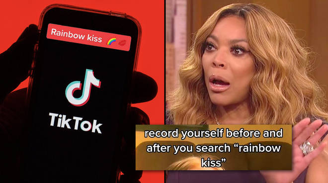 What is a Rainbow Kiss? TikTok reacts to NSFW viral term