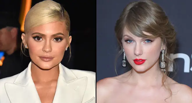 Kylie Jenner attends the 2018 MTV Video Music Awards/Taylor Swift attends InStyle And Warner Bros. Golden Globes