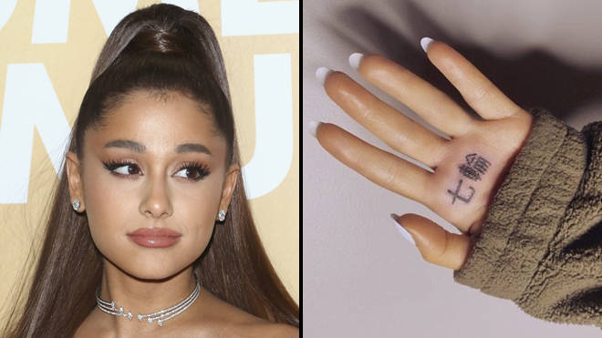 Ariana Grande fans point out mistake in her Japanese '7 rings' tattoo
