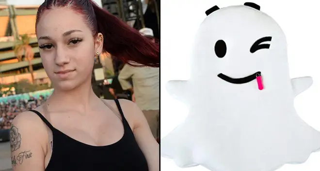 Danielle Bregoli attends the Day N Night Festival/Snapchat ghost backpack
