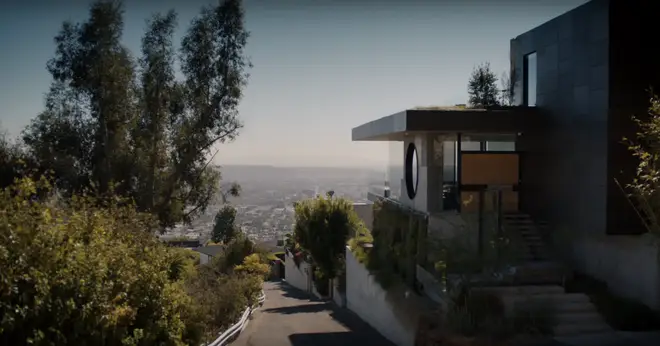 Hands To Myself music video house
