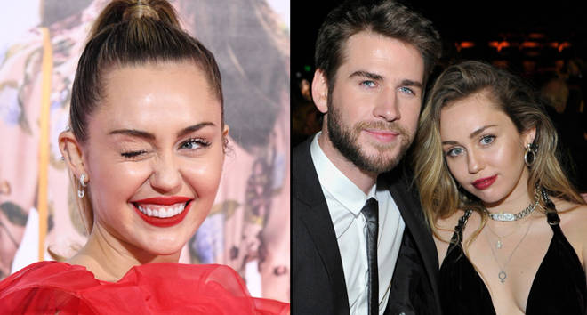 Miley Cyrus attends the premiere of Warner Bros. Pictures' 'Isn't It Romantic'/Liam Hemsworth (L) and Miley Cyrus attend the 2019 G'Day USA Gala