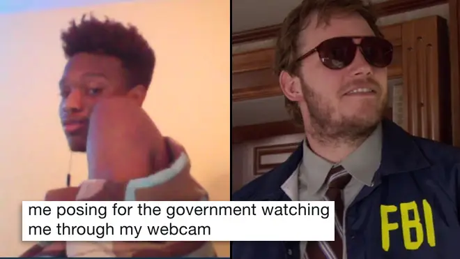 FBI Man Meme, Webcam, Government