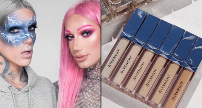 Jeffree Star and James Charles/Givenchy foundation