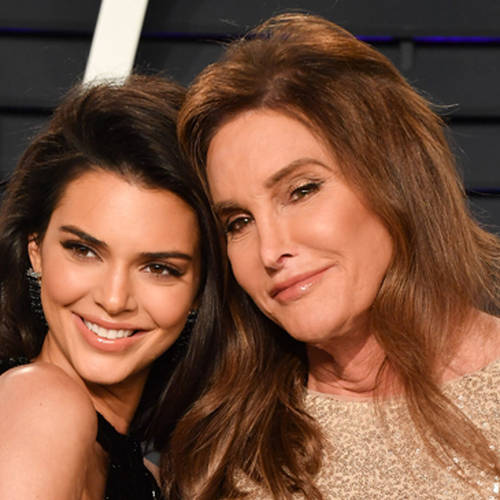 Kendall Jenner and Caitlyn Jenner attend the 2019 Vanity Fair Oscar Party.