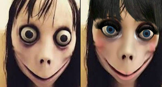 People are giving Momo a makeover and