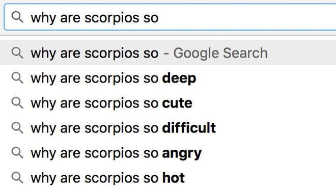 Why are Scorpios so - Zodiac star sign challenge meme