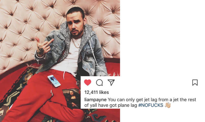 Liam Payne Celeb Instagram Moments