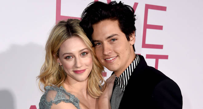 Lili Reinhart and Cole Sprouse at the premiere of 'Five Feet Apart'