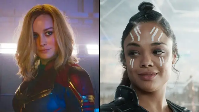 Is Captain Marvel gay? Does she fall in love with Valkyrie?