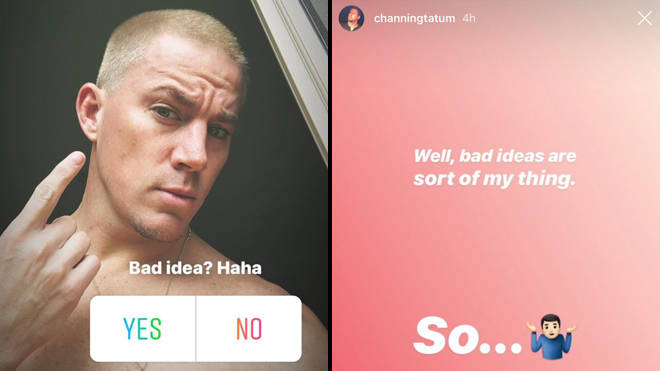 Channing Tatum debuts blonde haircut on Instagram